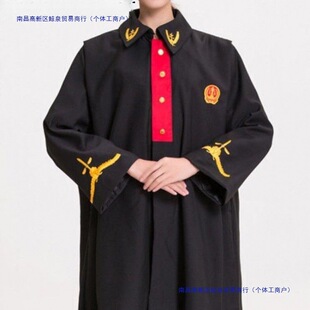 普法模拟服装 法官服律师袍陪审员等中小学生法庭表演服-阿里巴巴