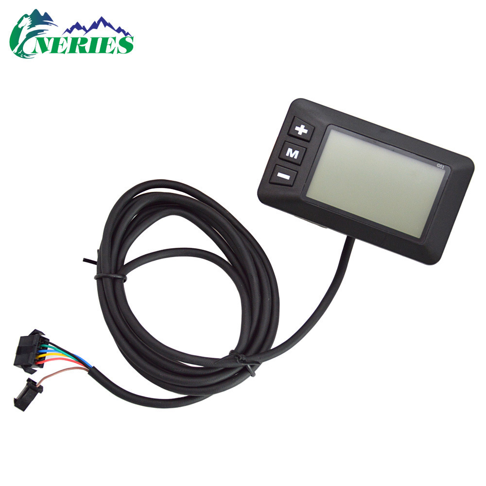 500W Sine Wave Brushless Smart Controller Lcd Instrument Set 23A Electric Vehicle Modification 36V-60V