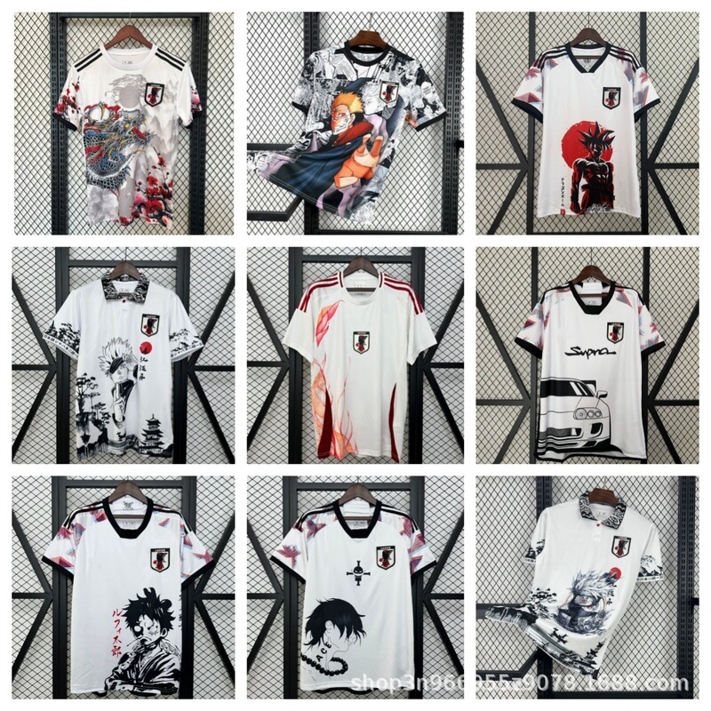 Japanese Series Special Football Jerseys Anime Football Uniforms Special Edition Football Shirts