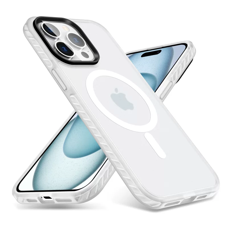 Apple, совместимый iPhone 15, двойной воздушный мешок, чехол для телефона, матовый защитный чехол, новая коллекция, 15промакс, iPhone