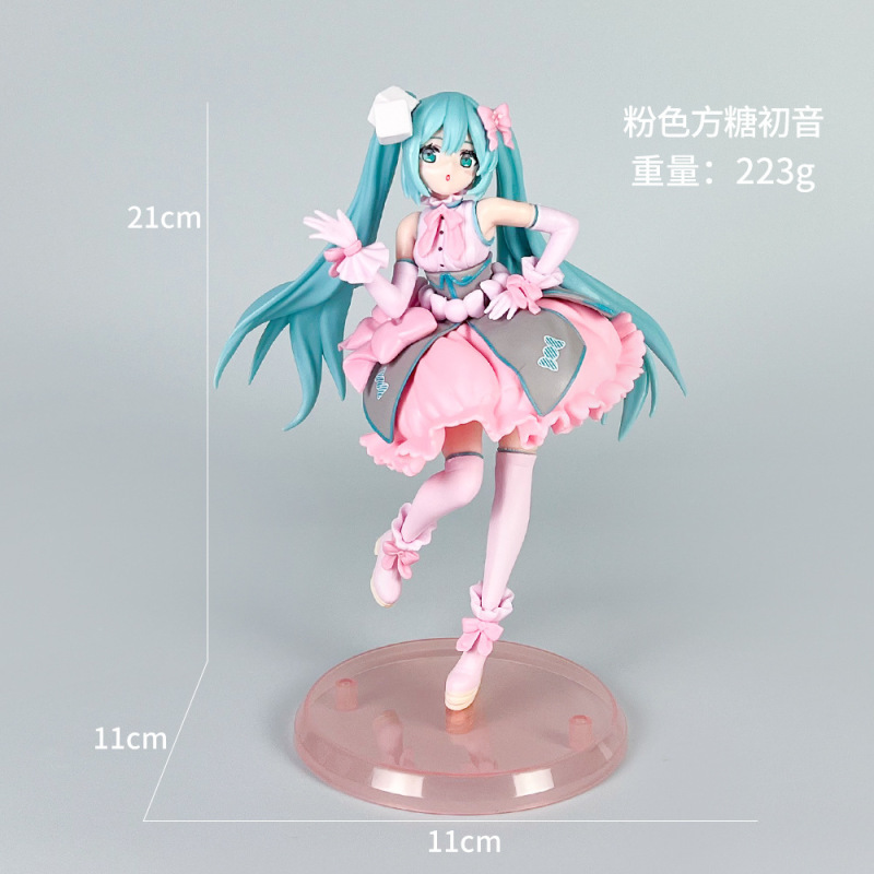 初音未来手办动漫水冰月美少女蕾姆花嫁穹妹二次元公仔模型摆件批|undefined