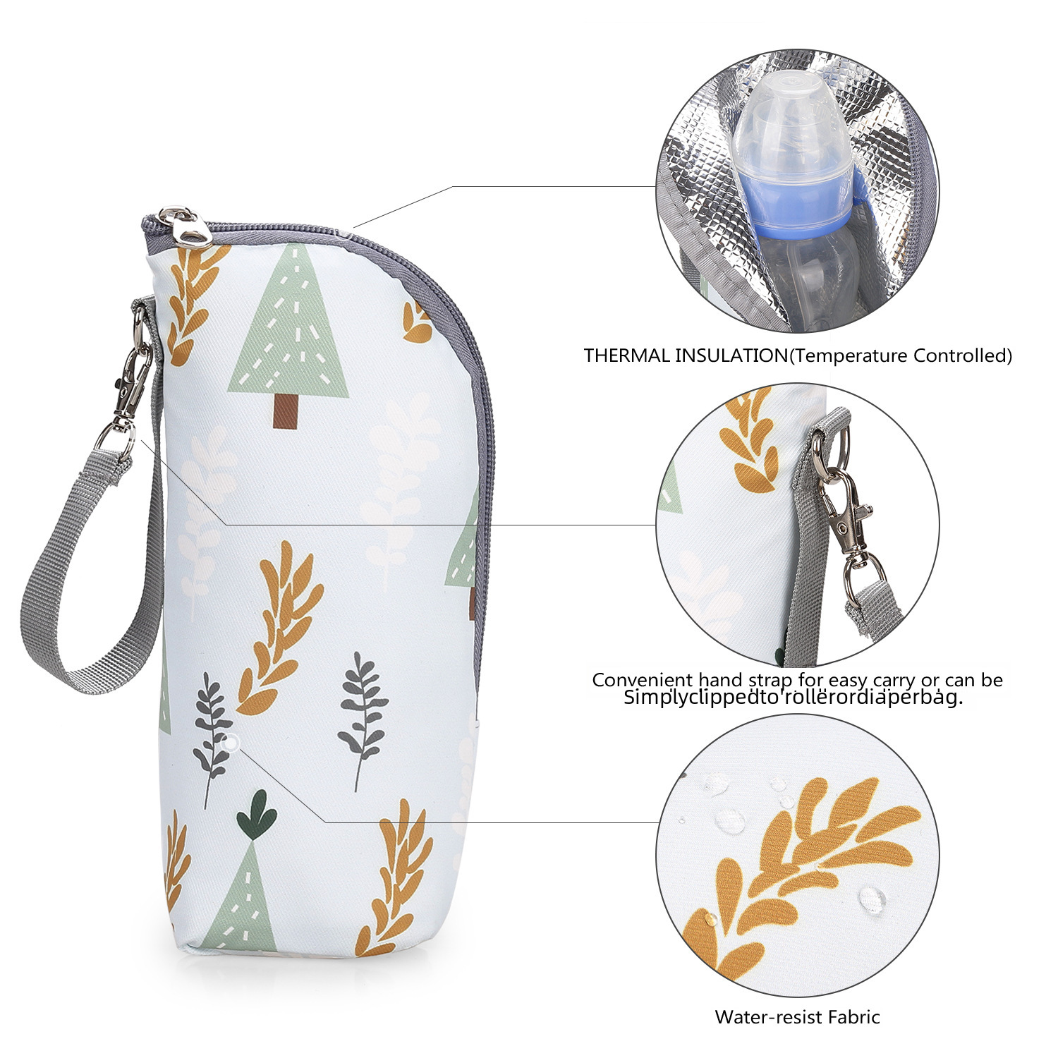 Convenient bottle bag Mummy bag accessories diaper bag