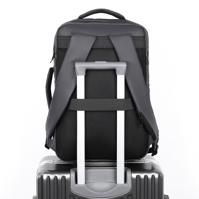 Mochila de cercanías simple transfronteriza 2025 nueva bolsa de computadora portátil de marca de moda simple bolsa de viaje de negocios multifuncional