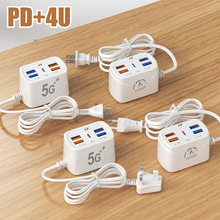 �m���O��4USB+1PD�֙Cpd������Ų���^4USB��ڲ���ͨ�ÿ��3.1A