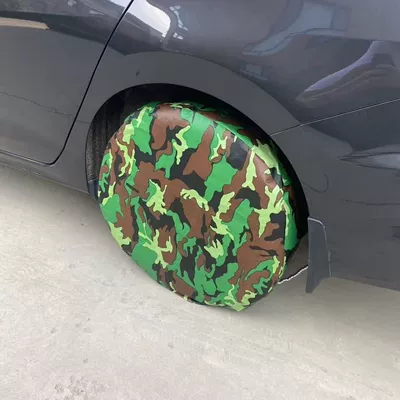Rainproof Aging Spare Tire – Spare wheel cover - sedan-4-pack-70-diameter-camouflage-color