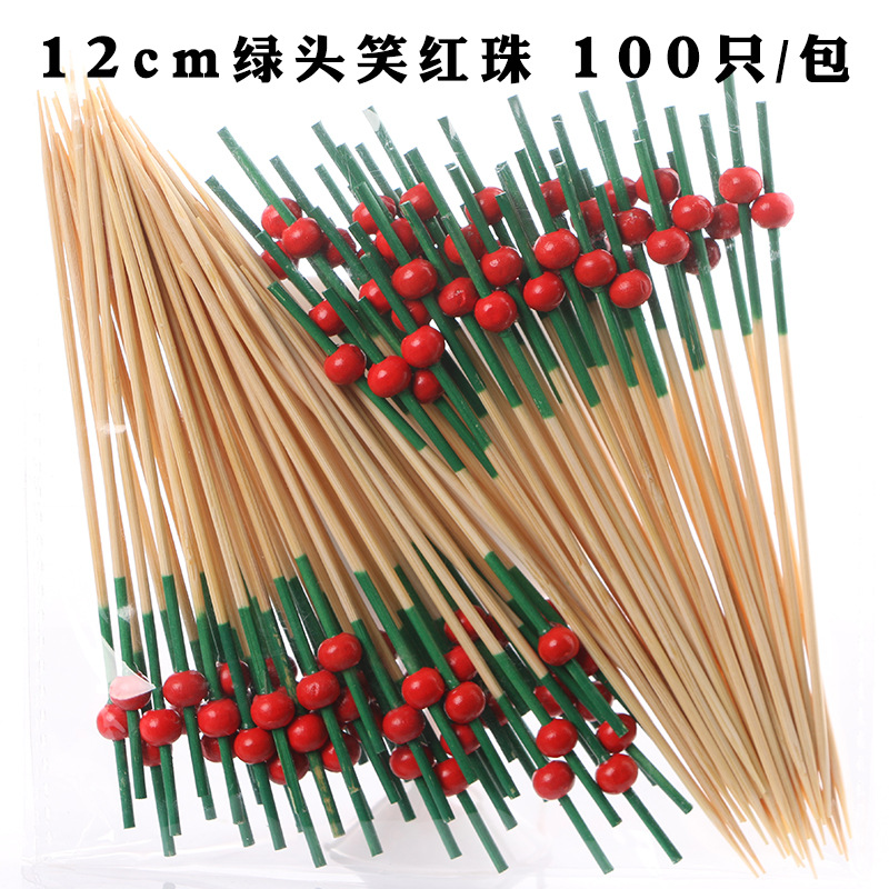 Fruit stick desechable flor stick