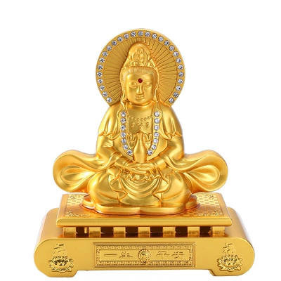 ornaments alloy Guanyin, Perfplant seat