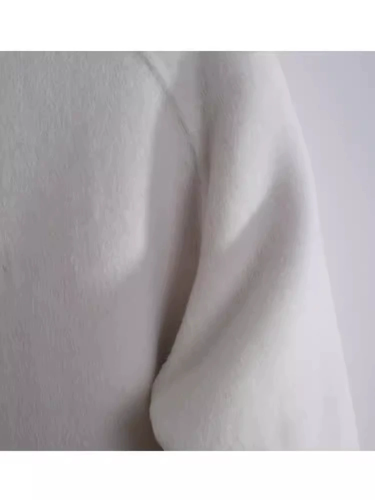 Double-sided cashmere long woolen coat, high-quality style