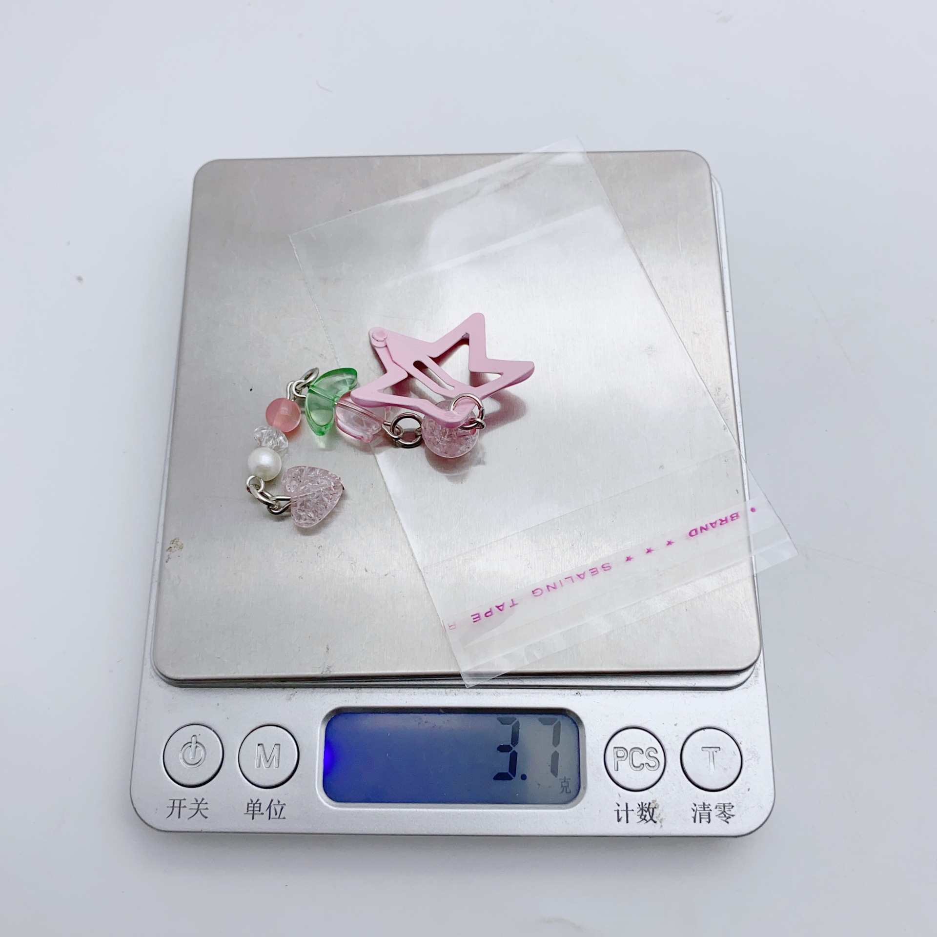 8g Weight Charm Hair Clips Hair Accessories Type 1 Piece Quantity Holiday, Street Occasion Alloy Material Pentagram Pattern All Seasons Season Women's Gender IG Style, Cute, Sweet Style IG Style Cute Sweet Women's Pentagram Alloy Charm Hair Clips 无