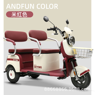 電動三輪車男士女士接送孩子代步成人小型老年雙人家用電瓶車