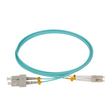 多模万兆OM3  LC TO SC 双芯光纤跳线电信级LC SC PVC LSZH OFNP