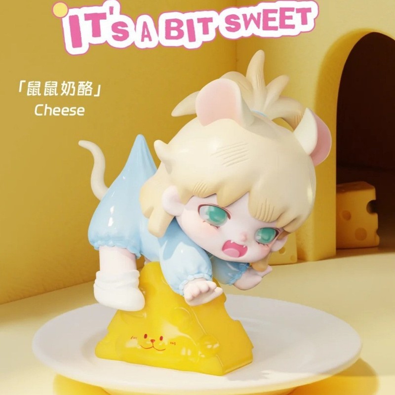 新品现货正版悠布YOBU悠一点甜系列MINI盲盒网红手办公仔批发|undefined