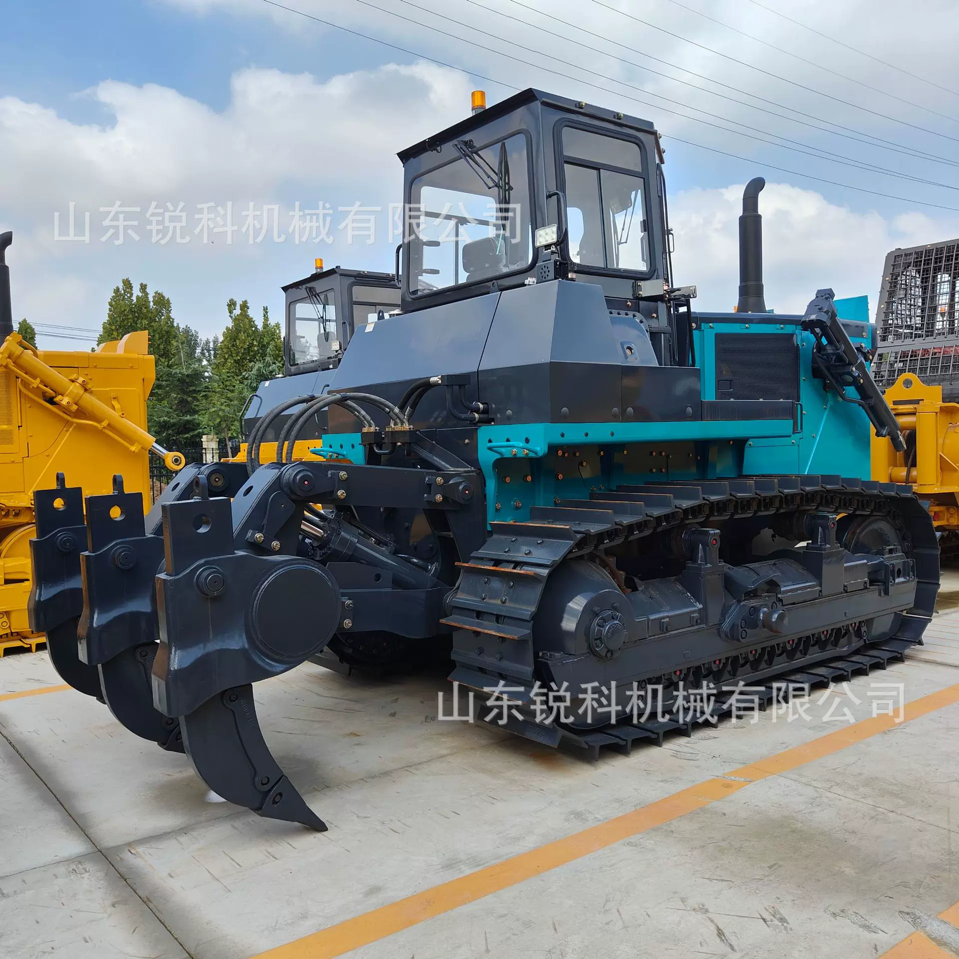 出口非洲履带式推土机 路面施工液压铲运车 园林抓木全新推土机