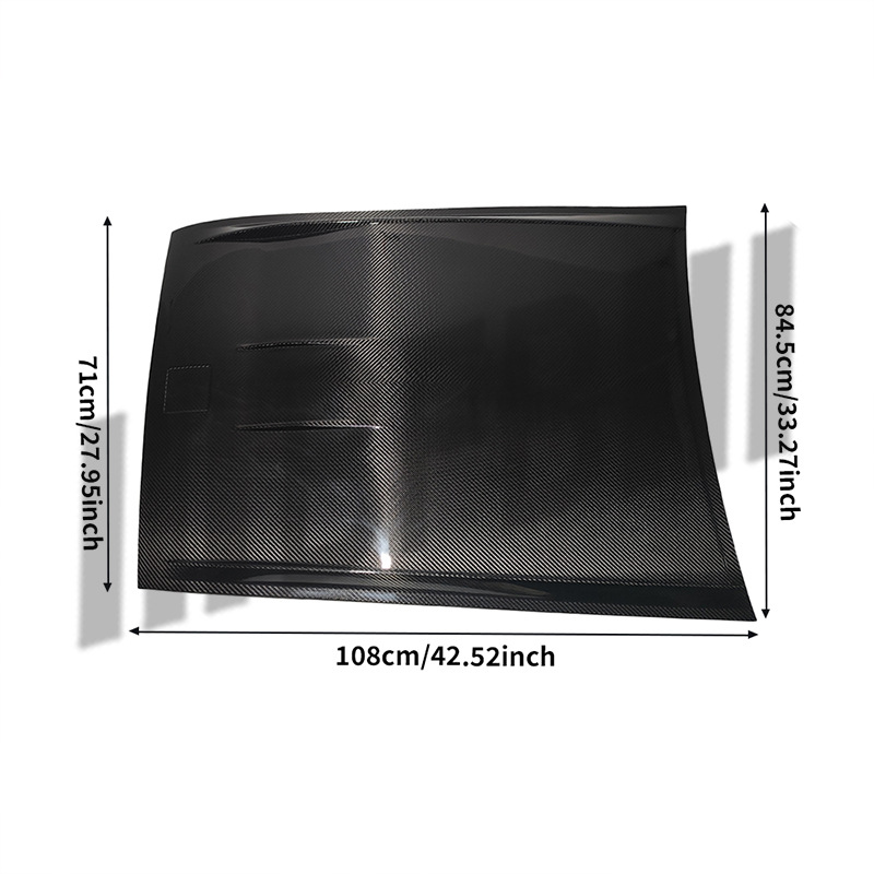 Suitable for Zeekr 9X dry carbon fiber engine hood, Zeekr 9X carbon fiber engine cover, carbon fiber engine hood