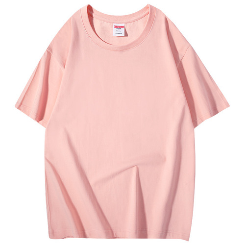 260g heavy-duty pure cotton dropped shoulder t-shirt with custom logo printing, advertising shirt DIY trendy brand crew neck uniform for parties, cultural shirt