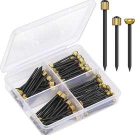 90PCS 图片挂钉3 种尺寸墙壁装饰钉用于悬挂相框套件悬挂五金工具
