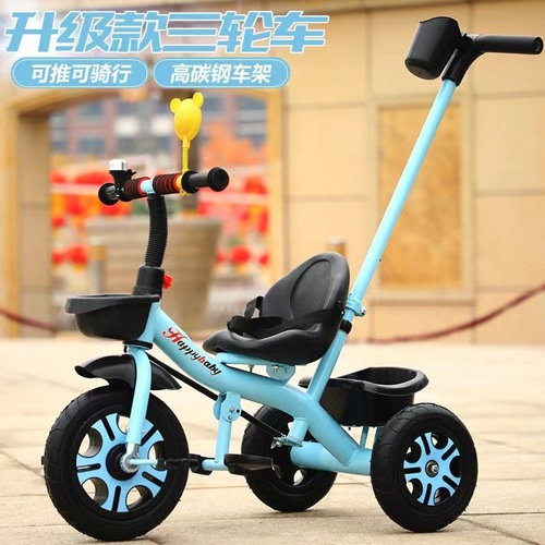 Manufacturer's children's tricycle pedal bicycle 2-6 years old large handcart bicycle child car stroller slide car
