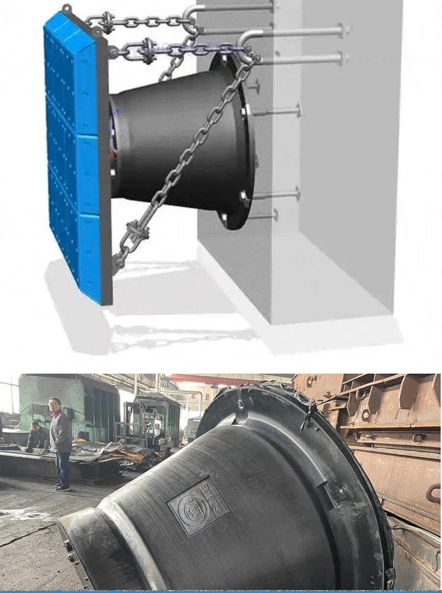 优化靠泊锥型护舷