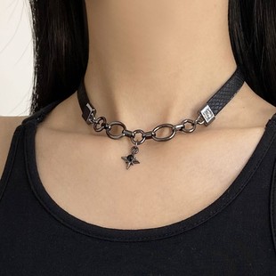 ��ɫ�ٴ�choker�i�Ů����朗l��âС�������Ȧ�����L������