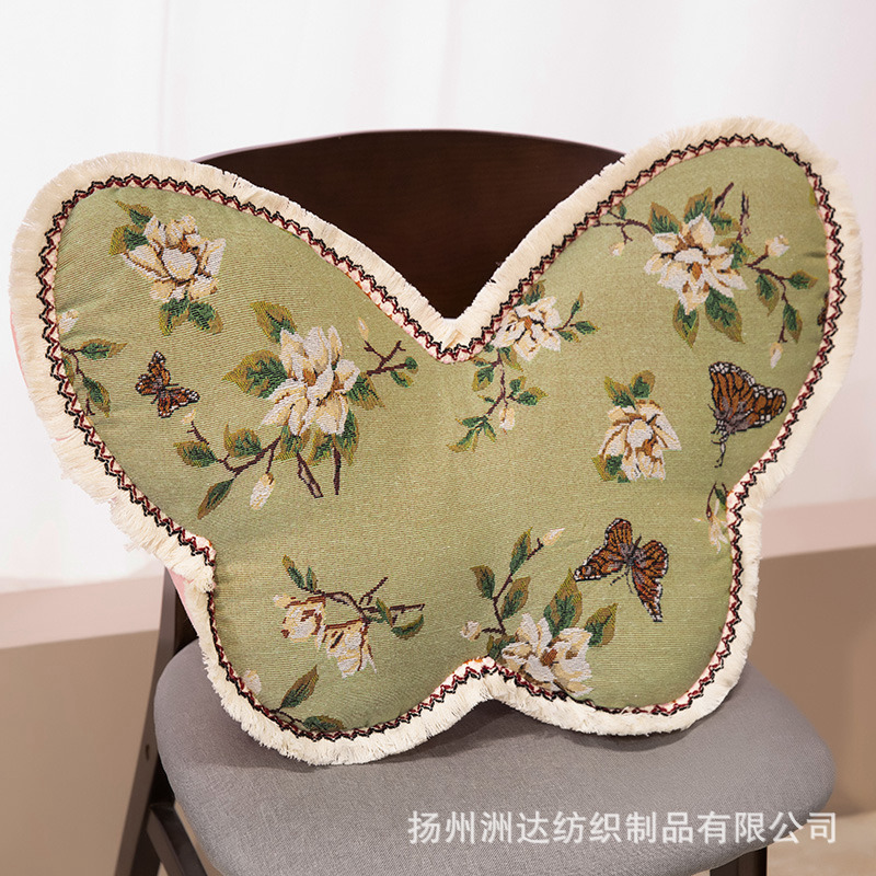 ins mariposa forma alienígena almohada de abrazo sala de estar sofá cintura contra la atmósfera americana contra la almohada ventana decoración regalos para chicas