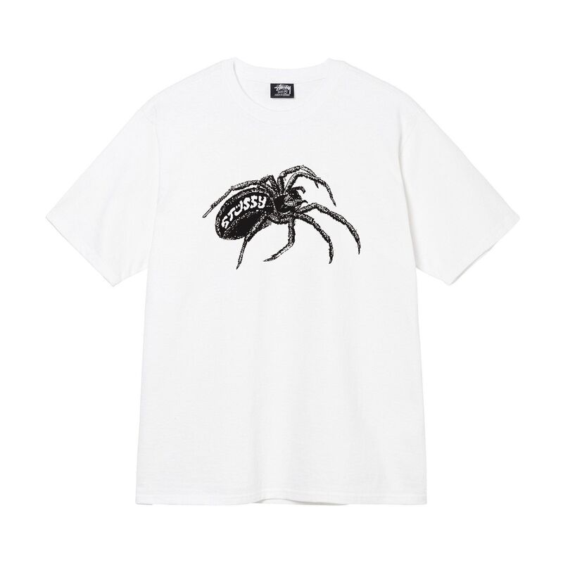 Stussy アメリカのトレンドブランド 男女兼用 ハイウェイトピュアコットン 半袖 夏 メンズ ルーズTシャツ 3つのラベル|undefined