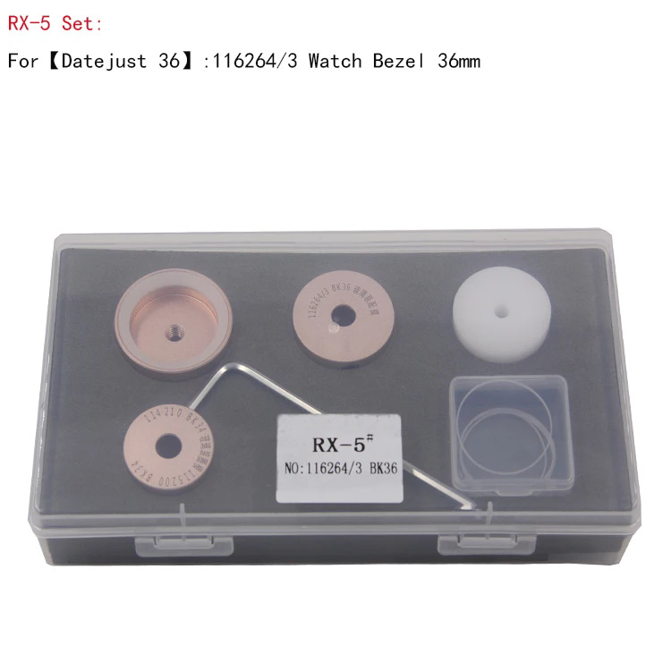 修表工具 RX-5 116264/3  BK36压表圈工具  6pc压手表玻璃模具套