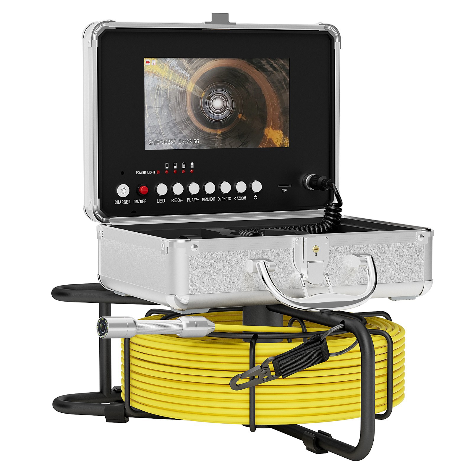 AHD endoscope, 1080P HD, 7 inch, 17-23mm probe