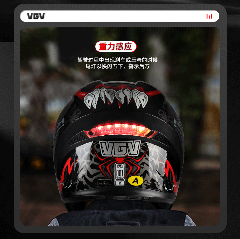 3C certified smart tail light open-face motorcycle helmet, custom full-face helmet for electric motorbikes, unisex, suitable for all seasons and summer