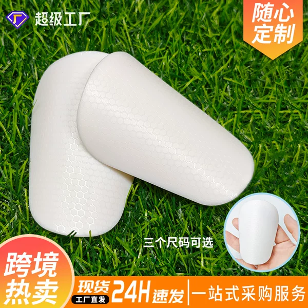 Amazon In-Stock Sublimation Mini Soccer Shin Guards Blank Plates for Team-Specific Personalized Custom Designs