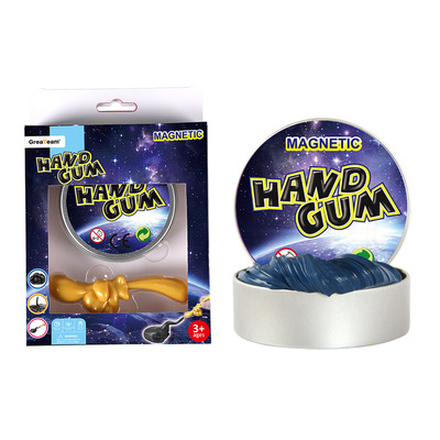 磁性弹跳泥磁力橡皮泥欧洲标准魔法磁铁泥工厂现货儿童益智玩具