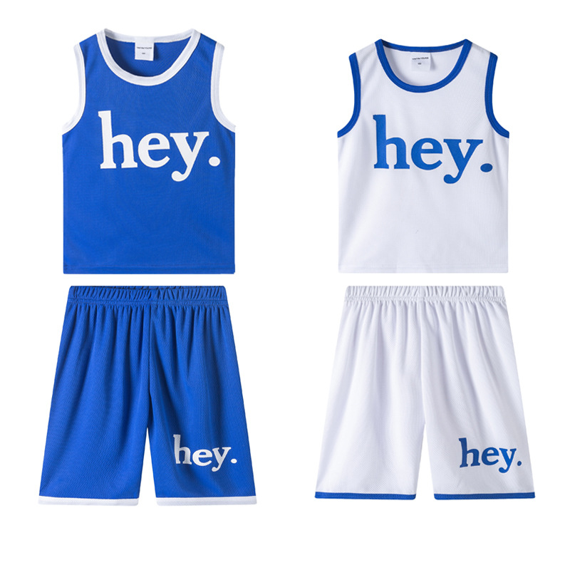 2021Ins Summer fund men and women CUHK vest Two piece set baby Basketball clothes Sleeveless ventilation Athletic Wear