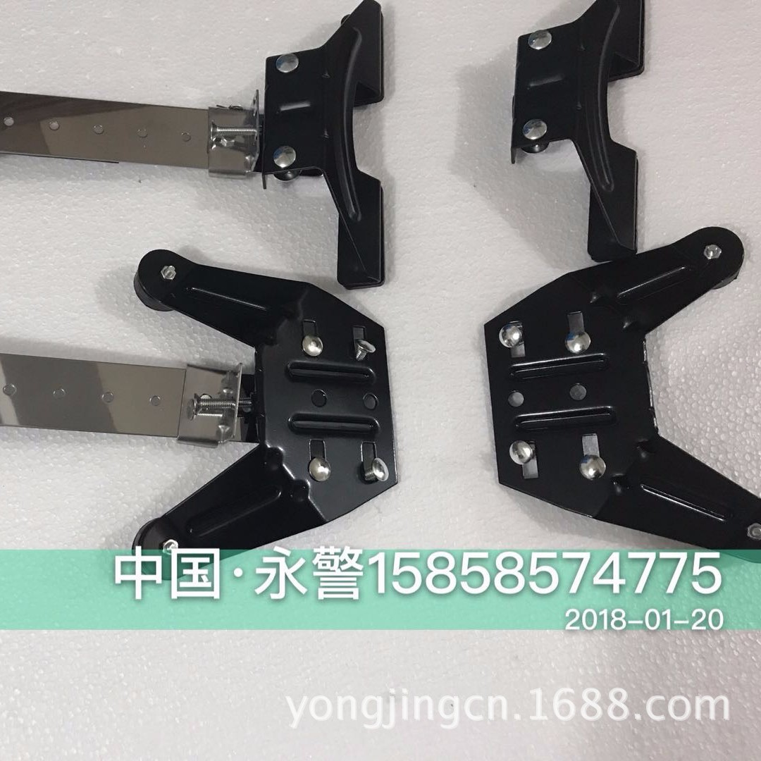 长拍灯安装拉勾配件工程车 长排工程黄车顶 救援清障车配件支架