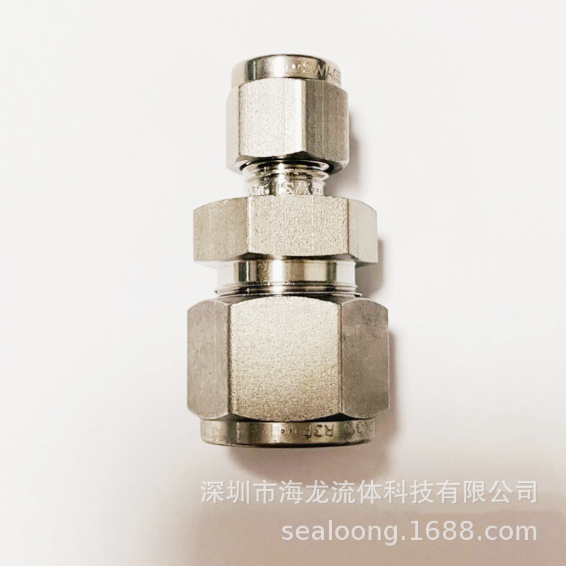 SS-1210-6-6 变径接头Swagelok不锈钢卡套变径联合接头