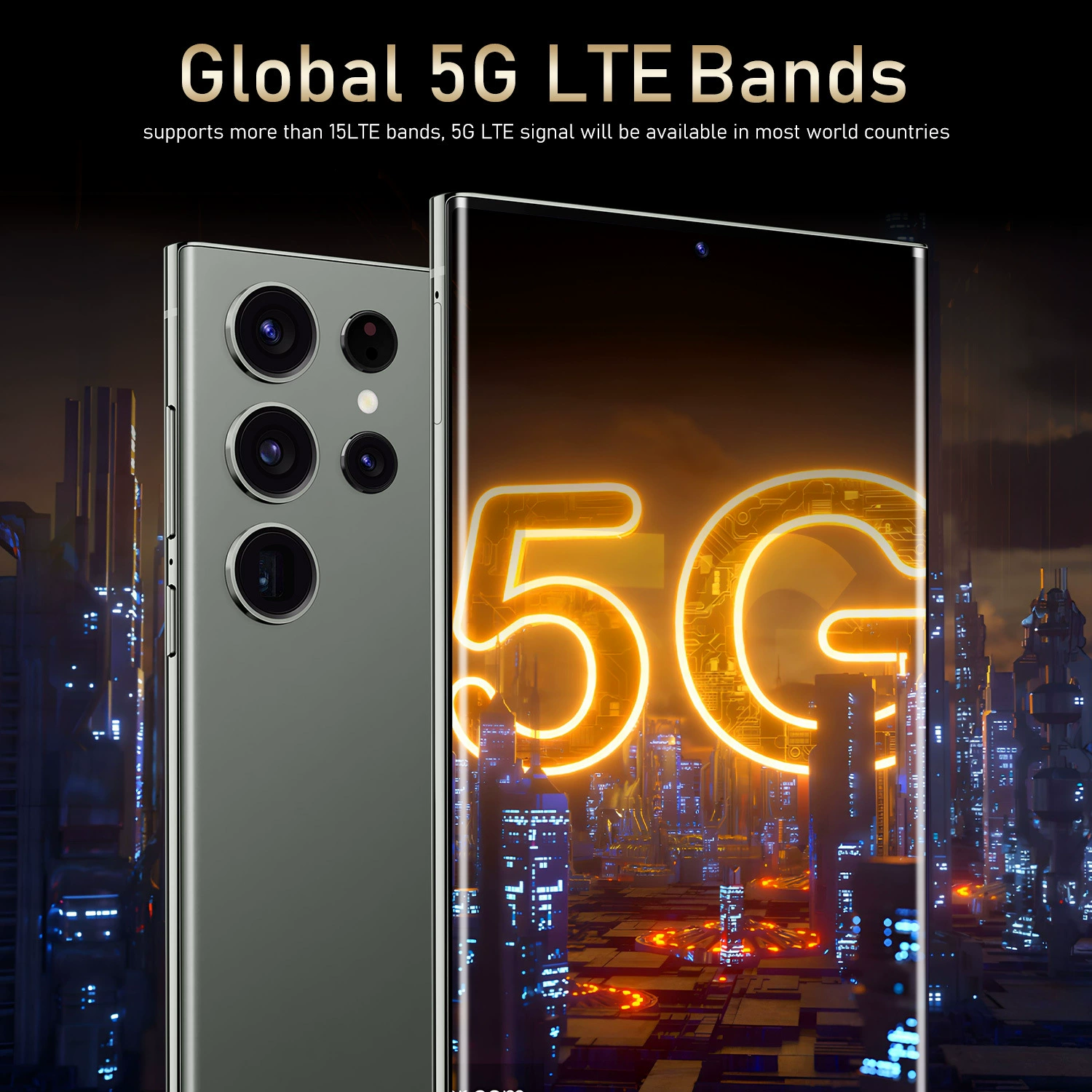 Заводской магазин S23 Ultra Cross-Border 7,3-дюймовый смартфон 4G Android 3+64 Источник Завод Внешняя торговля