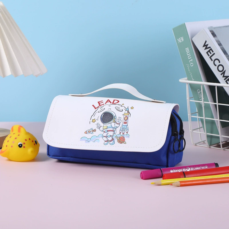 Astronaut, capacious pencil case, cute storage system for elementary school students, wholesale