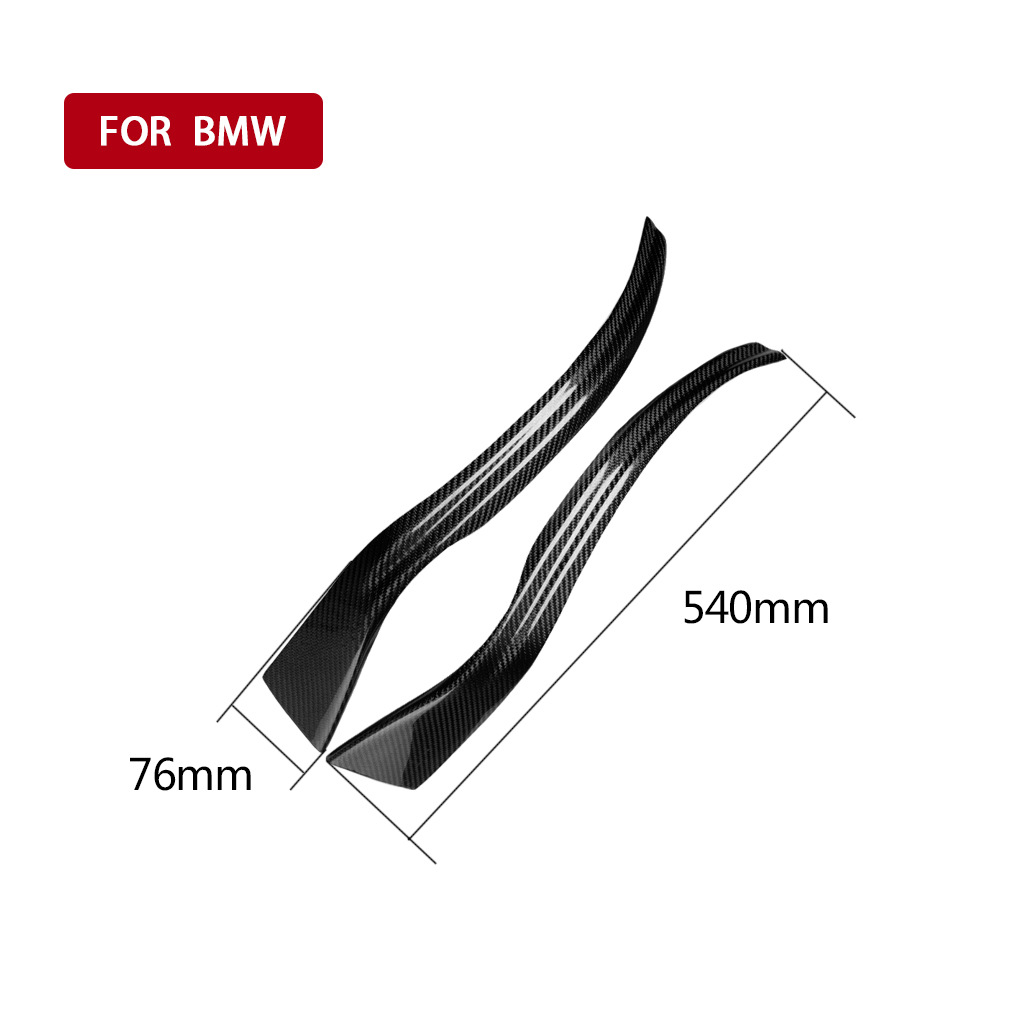 Suitable for 96-02 BMW Z3 lamp eyebrow carbon fiber modified lamp eyebrow eyebrow headlight decorative strip lamp eyebrow stickers