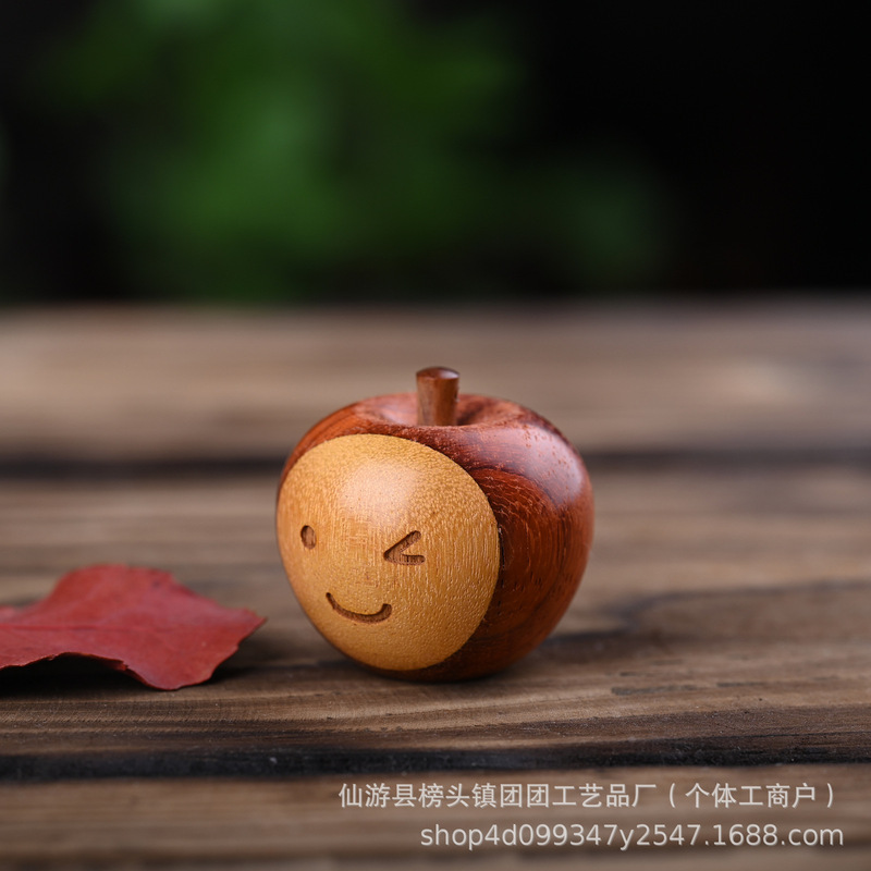 木彫り果物大集合りんご山竹柿梨カボチャナスdiyアクセサリーかわいい子供プレゼント卸売り|undefined