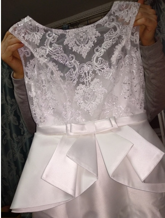 Nuevo vestido de noche vestido de novia europeo y americano Comercio exterior encaje con cuentas cuello redondo Amazon AliExpress deseo vestido de noche