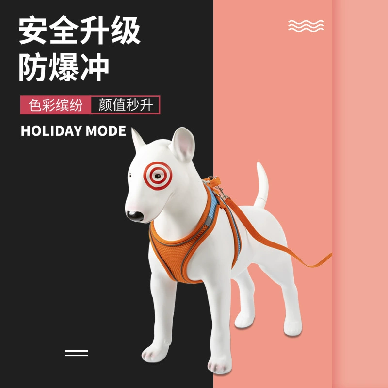 Собака поводок жилет маленькая собака прогулки кошка поводок из нагрудный ремень анти-перерыв плюшевый мишка