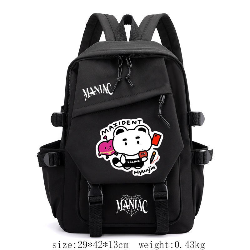 Anime periférico Corea del Sur grupo de hombres niños extraviados mochila japonesa retro mochila secundaria