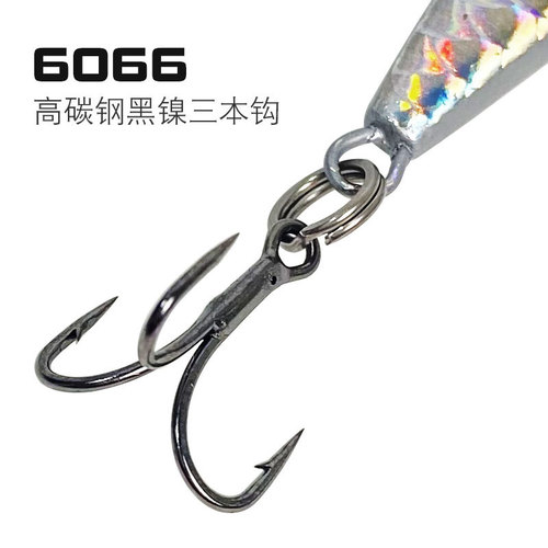 Manufacturer wholesale Luya long cast iron plate lead fish scales floating sea fishing boat fishing bait fake bait