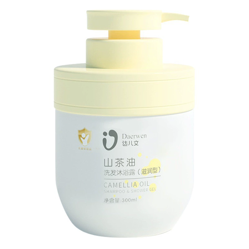 Da Er Wen Детский шампунь-гель для душа 2 в 1 для новорожденных Два в одном Специальные оригинальные товары для младенцев