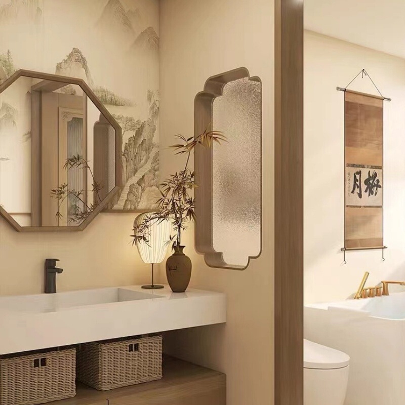 Foshan New New Chinoiserie 600X1200 Bathroom Song Style Freehand Landscape Tiles Kitchen Wall Tiles and Floor Tiles