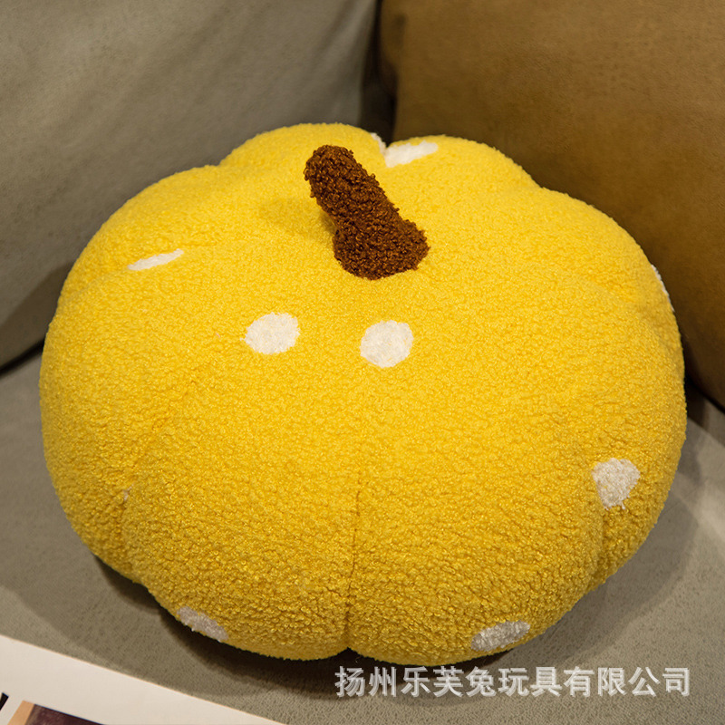 かわいいカラフルなカボチャ枕おもちゃ特殊な形の野菜枕マカロンカラー家の装飾ハロウィンギフトバッチ|undefined