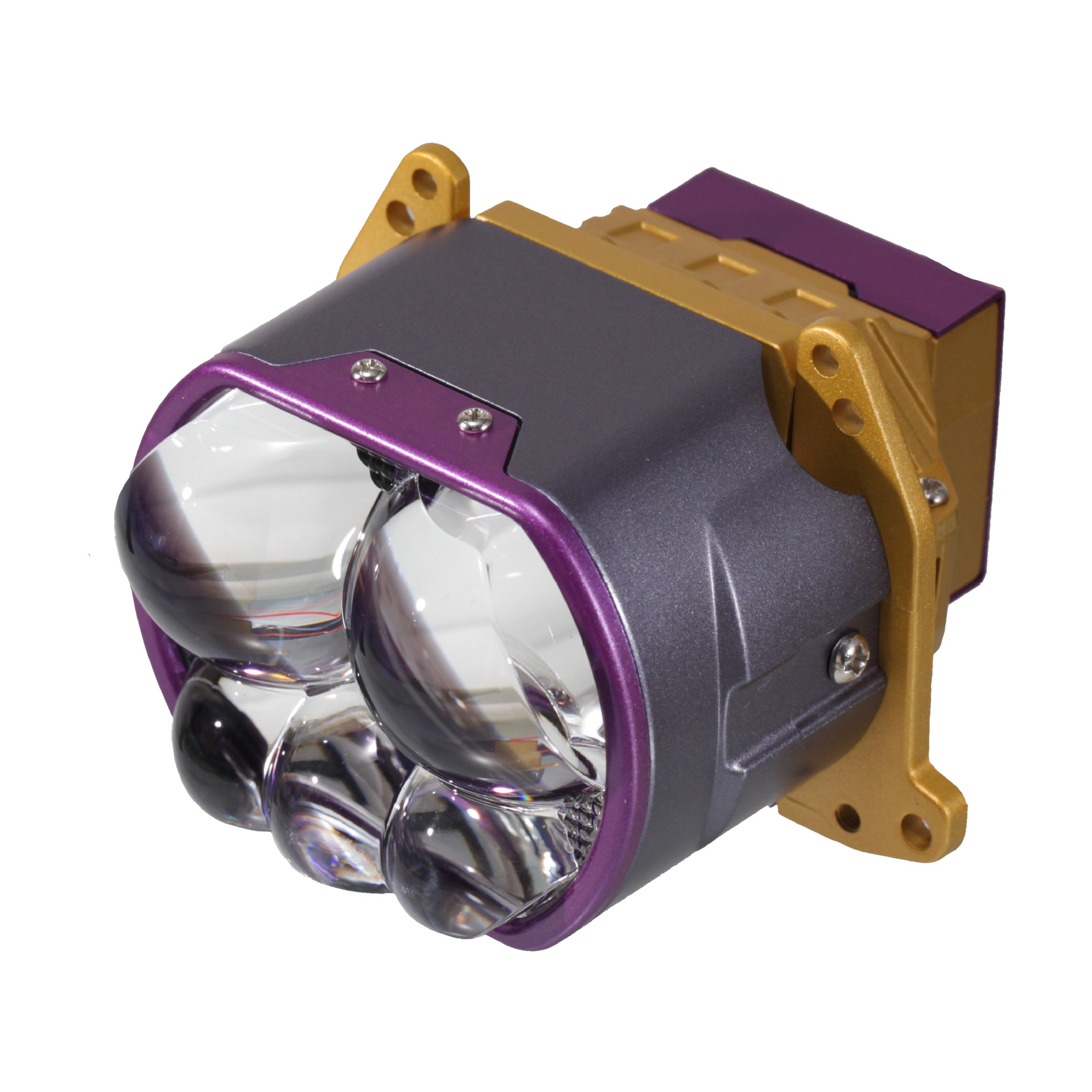 2026 Hot-Selling Car Spotlight Ay05 Five-Diamond Lens Headlight Five-Focus High-Quality Super Bright Car Light