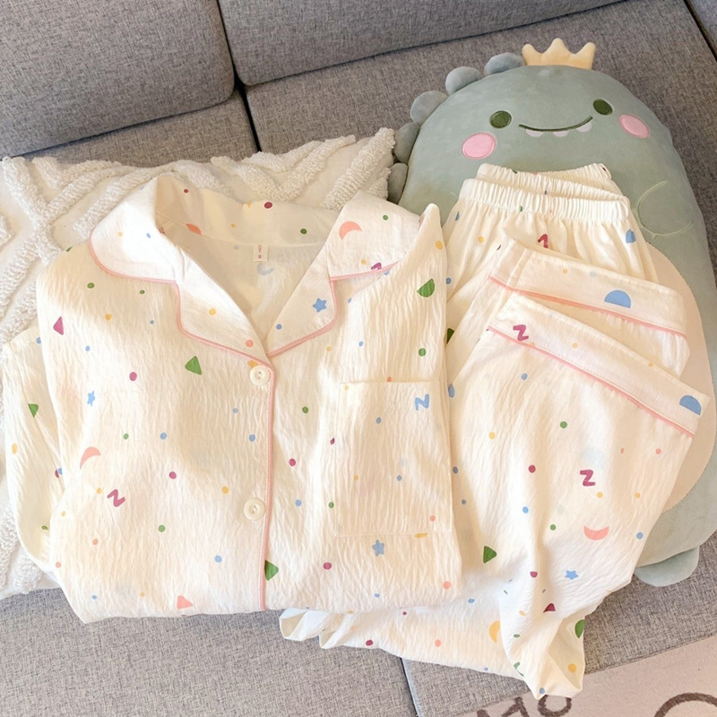 Yunduo cotton-j1815#Long star and moon wave point