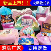Оптовая продажа археологических игрушек Окрашенные археологические драгоценные камни ручной работы археологические игрушки оптом градиент археологический стенд археологии