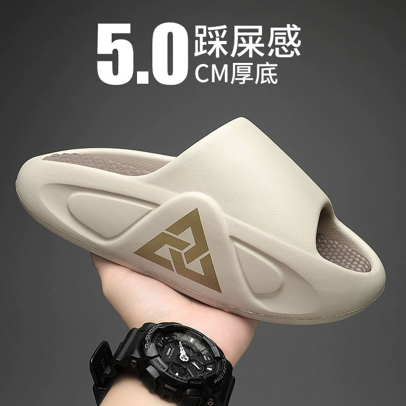 [Прямая Продажа с фабрики] Новые утолщенные мужские тапочки из материала EVA в летней одежде, увеличена мужская оптовая продажа