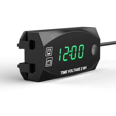 automobile instrument Multi-Function Digital Display - green-light