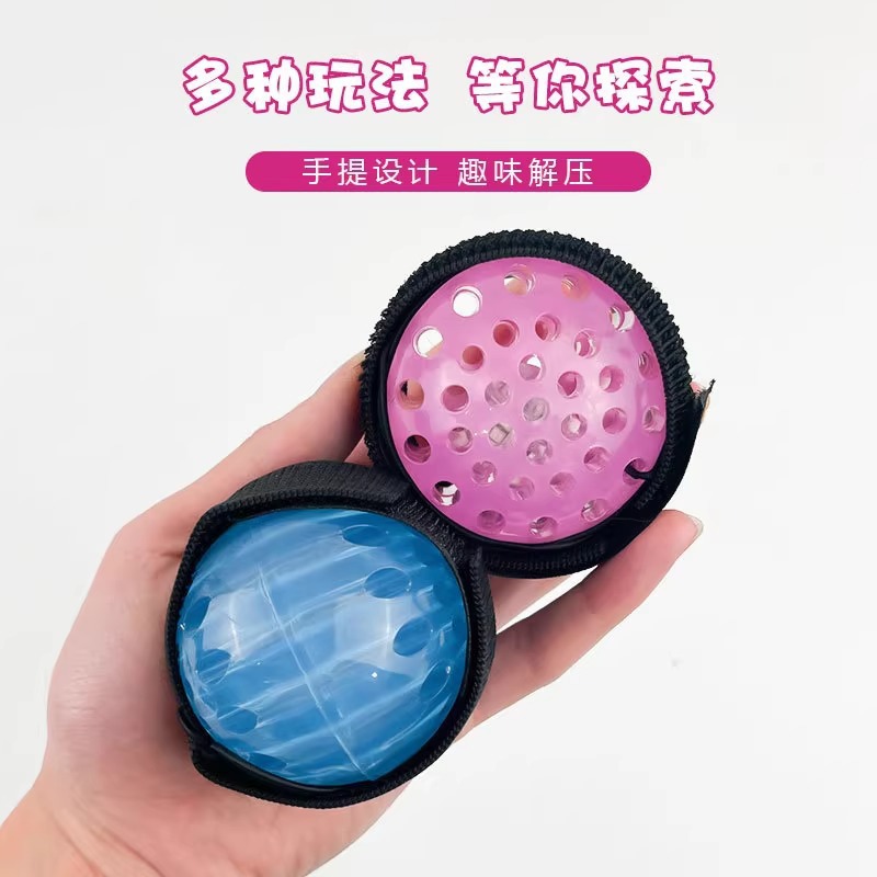 Cartoon con cuerda bola de cristal luminosa gran bola elástica sólida colorida mágica flash juguete para niños bola de salto